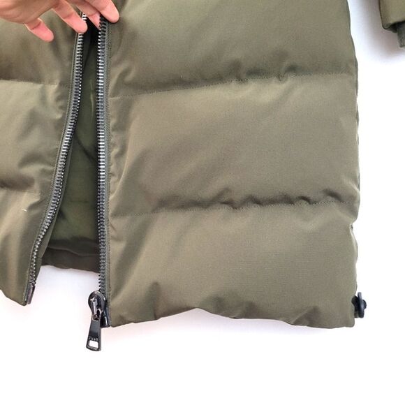 DKNY down waterfowl long puffer coat - Picture 4 of 11